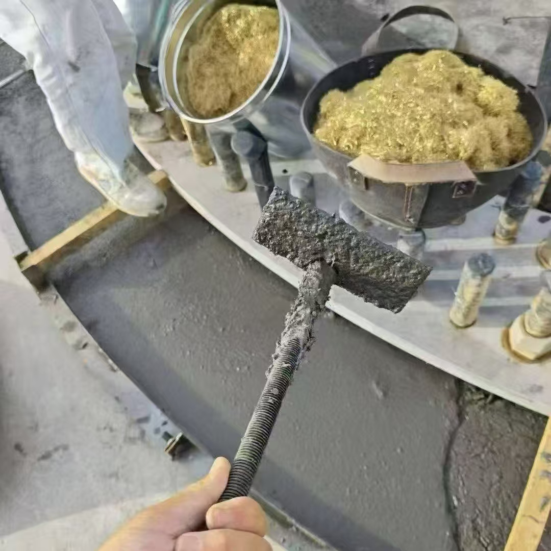 舒城C120钢纤维高强无收灌浆料 轧机压缩机汽轮机发电机锻压设备底座灌浆材料